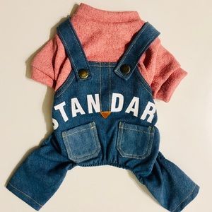 Cute Puppy/Small Dog Overalls